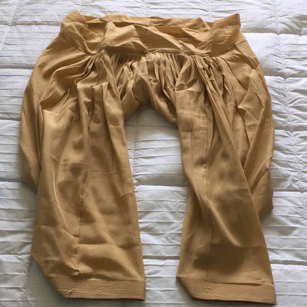 Sky Blue & Gold Indian Punjabi Salwar Kameez - Picture 4 of 6